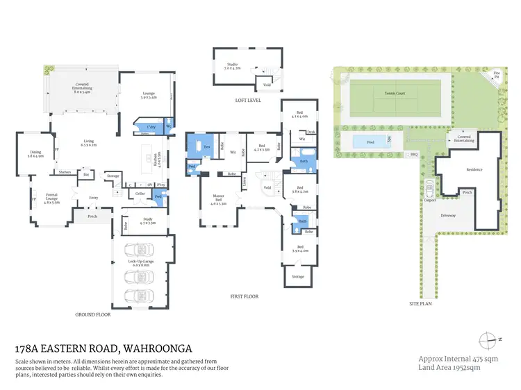 Floorplan of Homely house listing, 178a Eastern Road, Wahroonga NSW 2076