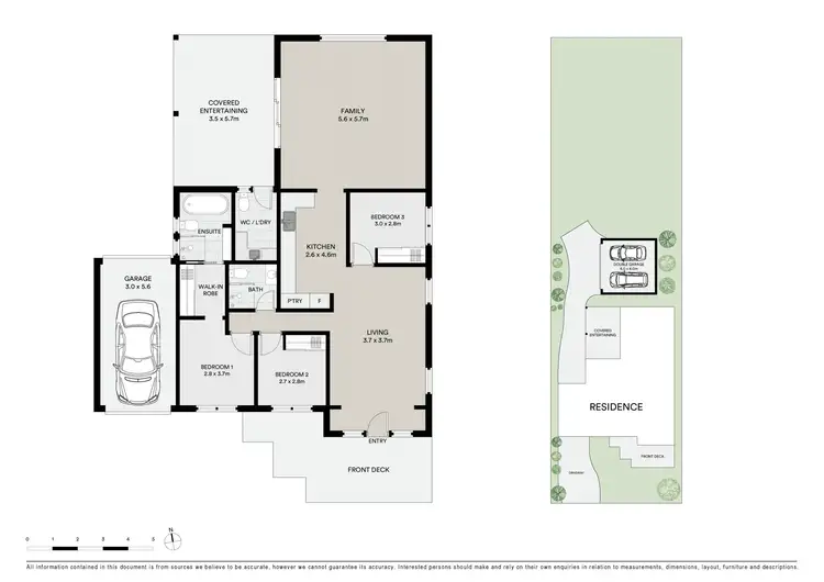 Floorplan of Homely house listing, 5 Longs Road, Bateau Bay NSW 2261