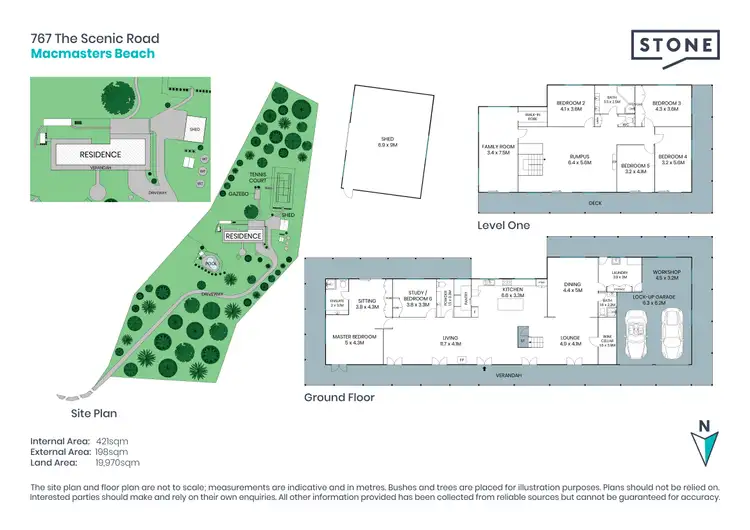 Floorplan of Homely rural property listing, 767 The Scenic Road, Macmasters Beach NSW 2251
