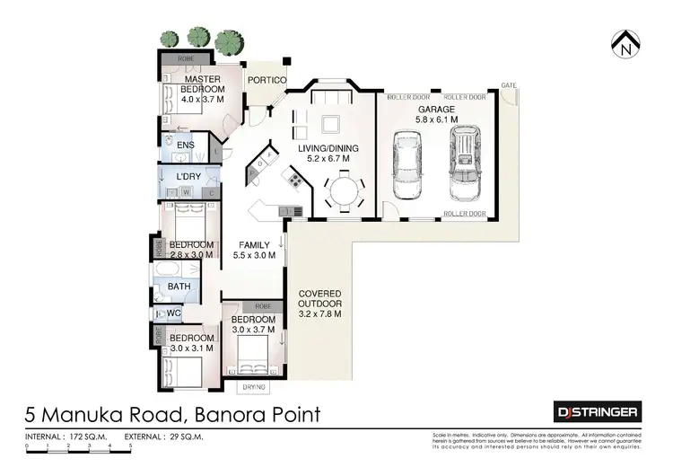 Floorplan of Homely house listing, 5 Manuka Road, Banora Point NSW 2486