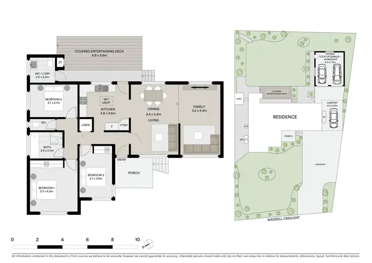Floorplan of Homely house listing, 8 Waddell Crescent, Hornsby Heights NSW 2077
