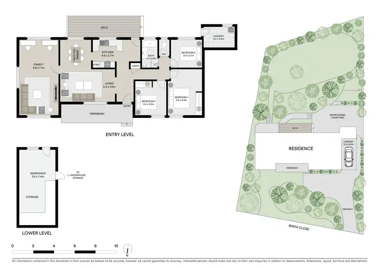 Floorplan of Homely house listing, 4 Binya Close, Hornsby Heights NSW 2077