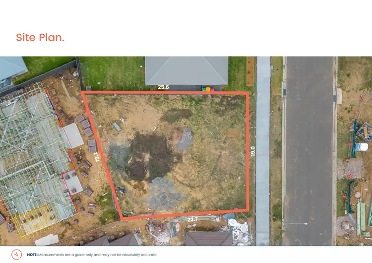 Floorplan of Homely land listing, 42 Lakeside Circuit, Cessnock NSW 2325