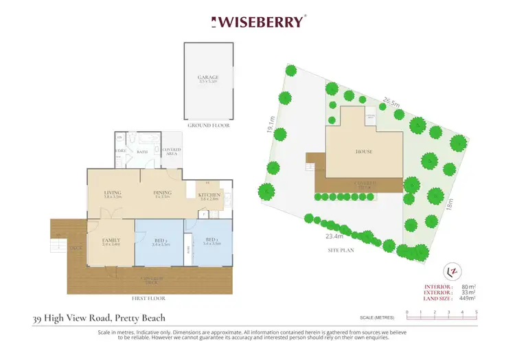 Floorplan of Homely house listing, 39 High View Road, Pretty Beach NSW 2257