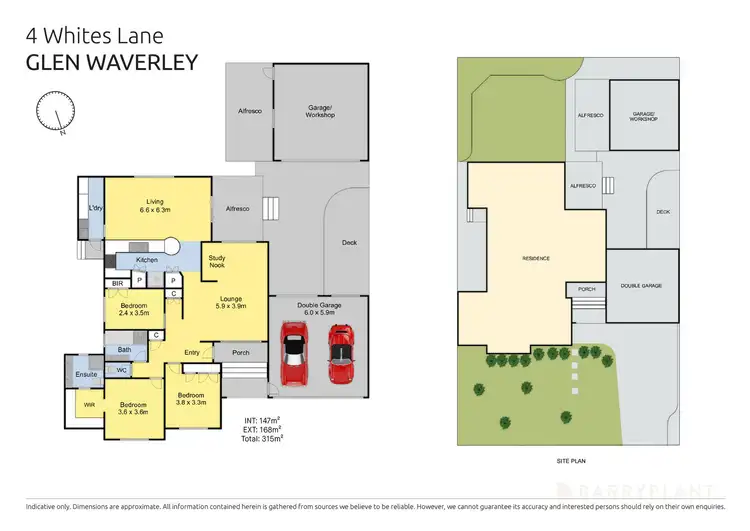 Floorplan of Homely house listing, 4 Whites Lane, Glen Waverley VIC 3150