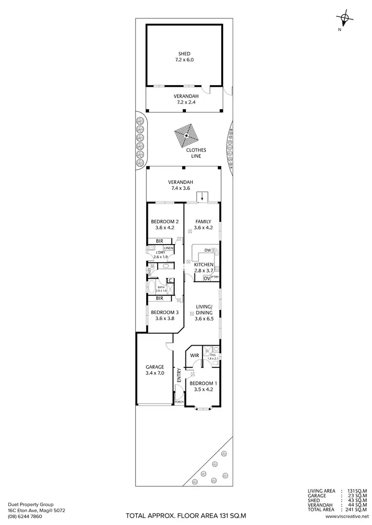 Floorplan of Homely house listing, 16c Eton Avenue, Magill SA 5072