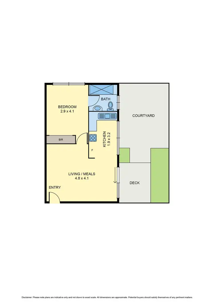 Floorplan of Homely unit listing, 3/14 Hutcheson Street, Moonee Ponds VIC 3039