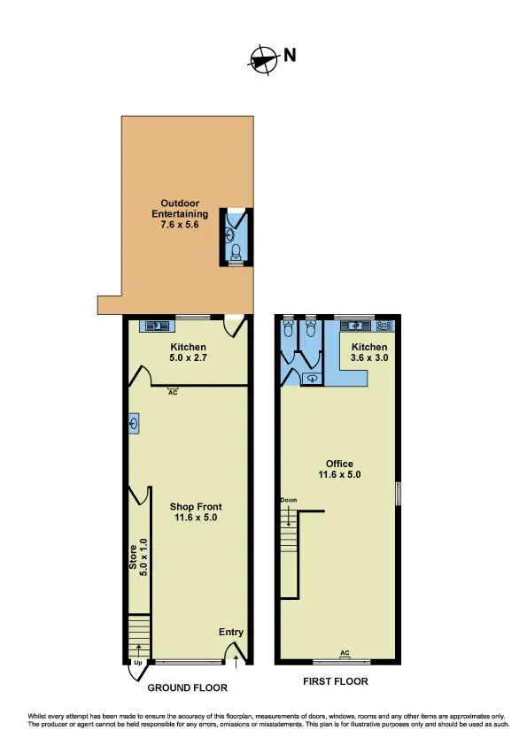 Floorplan of Homely house listing, 227 Hampshire Road, Sunshine VIC 3020