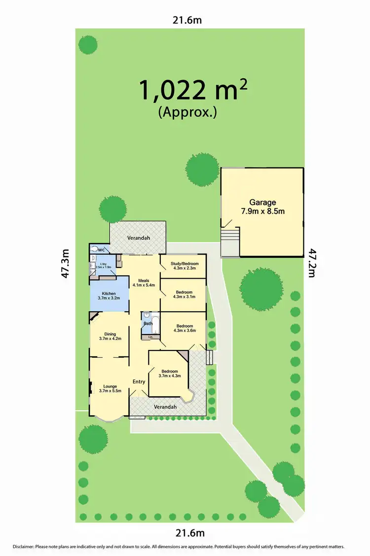 Floorplan of Homely house listing, 5 Alma Street, Aberfeldie VIC 3040