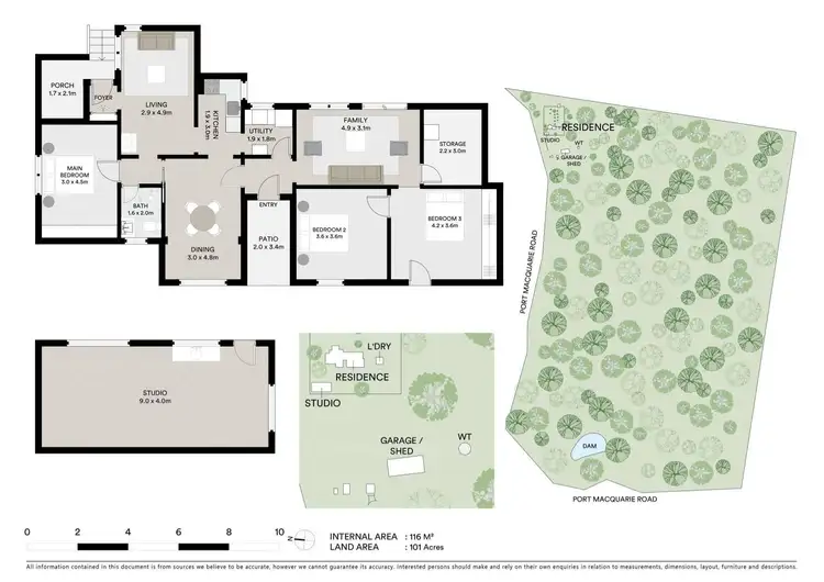 Floorplan of Homely rural property listing, 133 Port Macquarie Road, Rylstone NSW 2849