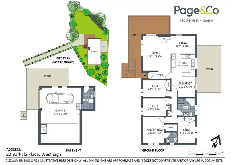 Floorplan of Homely house listing, 22 Barkala Place, Westleigh NSW 2120
