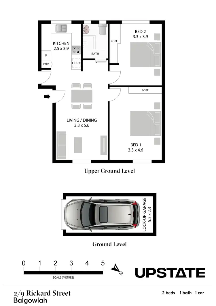 Floorplan of Homely apartment listing, 2/9 Rickard Street, Balgowlah NSW 2093