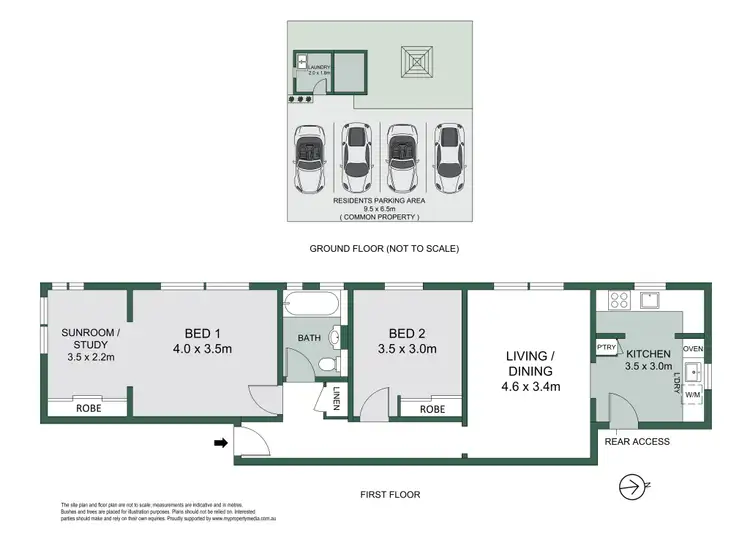 Floorplan of Homely apartment listing, 3/204 Falcon Street, North Sydney NSW 2060