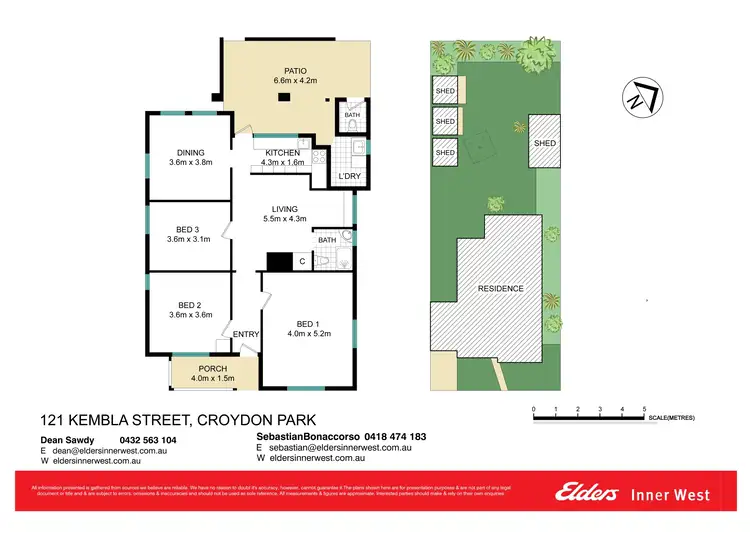 Floorplan of Homely house listing, 121 Kembla Street, Croydon Park NSW 2133