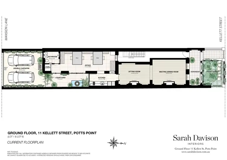 Floorplan of Homely apartment listing, 1/11 Kellett Street, Potts Point NSW 2011
