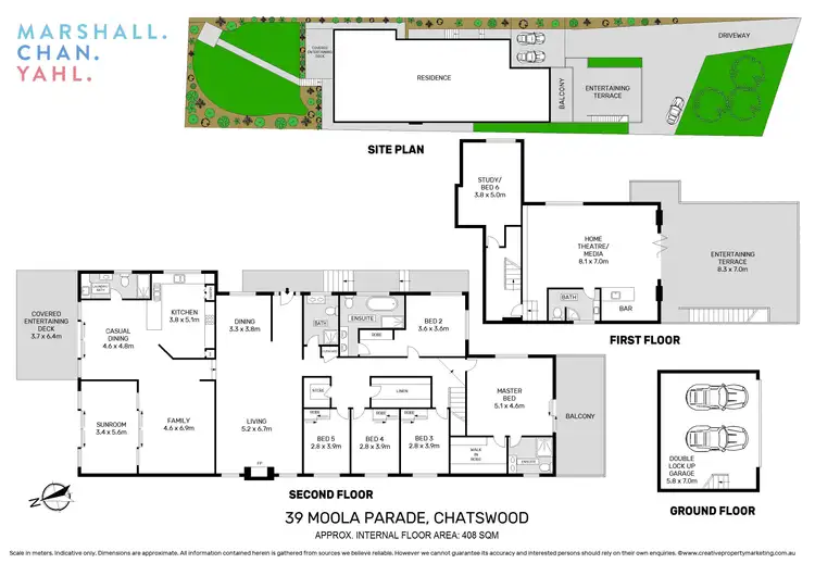 Floorplan of Homely house listing, 39 Moola Parade, Chatswood NSW 2067