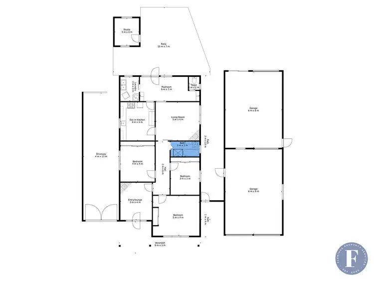 Floorplan of Homely house listing, 33 Murray Street, Cootamundra NSW 2590