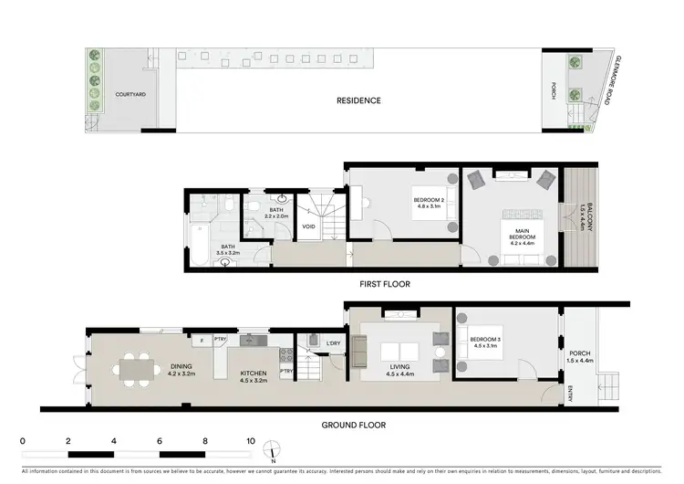 Floorplan of Homely terrace listing, 317 Glenmore Road, Paddington NSW 2021