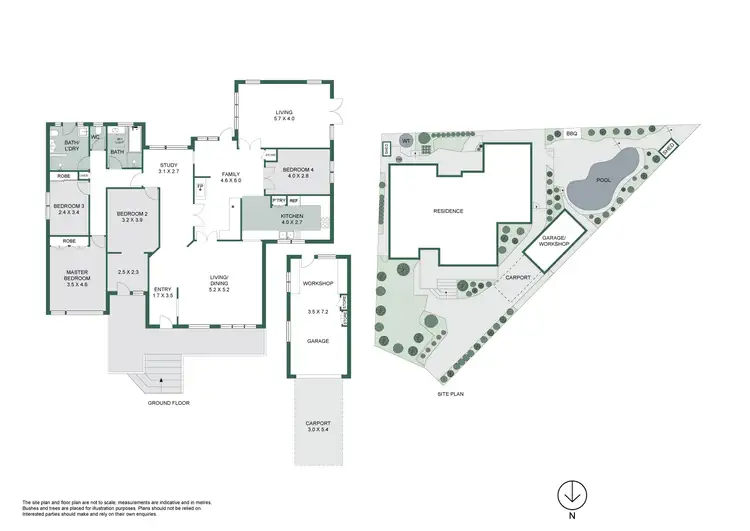 Floorplan of Homely house listing, 4 Barossa Place, Mona Vale NSW 2103