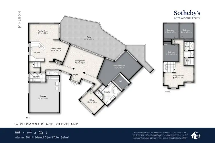 Floorplan of Homely house listing, 16 Piermont Place, Raby Bay QLD 4163