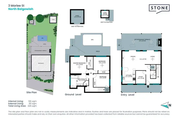 Floorplan of Homely house listing, 3 Marlee Street, North Balgowlah NSW 2093