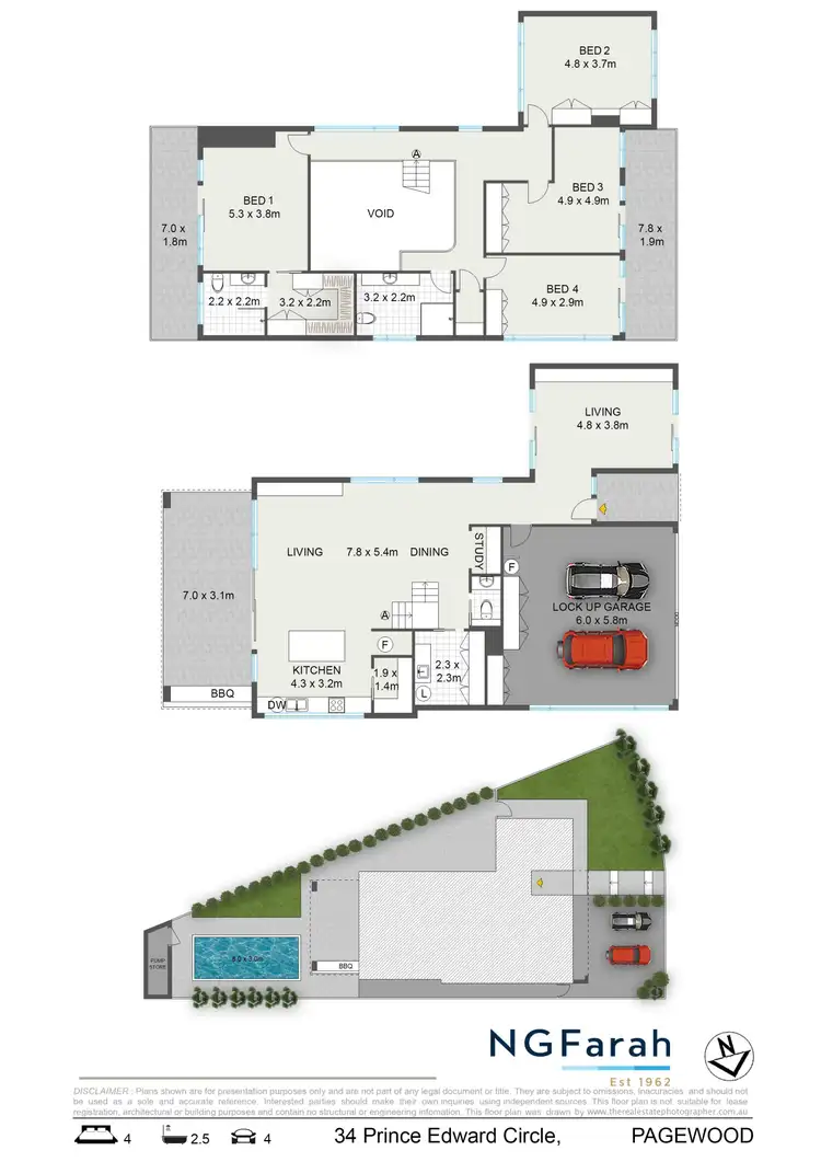 Floorplan of Homely house listing, 34 Prince Edward Circle, Pagewood NSW 2035