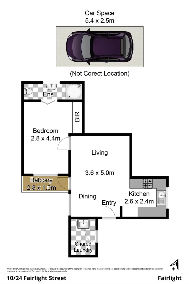 Floorplan of Homely apartment listing, 10/24 Fairlight Street, Fairlight NSW 2094
