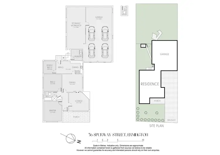 Floorplan of Homely house listing, 56 Spurway Street, Ermington NSW 2115