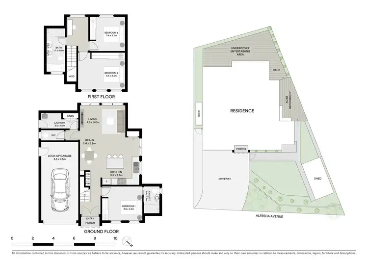 Floorplan of Homely house listing, 3 Alfreda Avenue, Rosanna VIC 3084