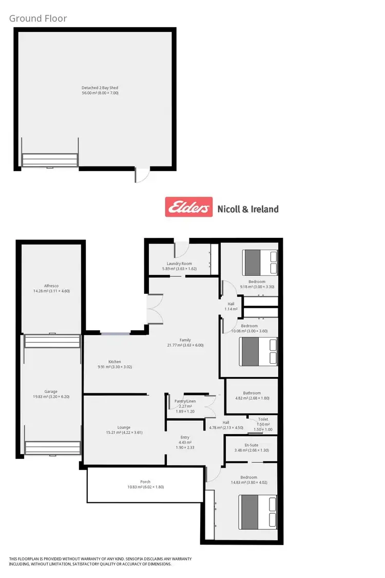 Floorplan of Homely house listing, 8 Wellesley Court, Raglan NSW 2795