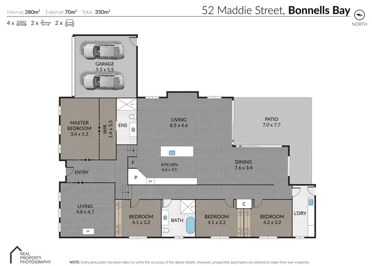Floorplan of Homely house listing, 52 Maddie Street, Bonnells Bay NSW 2264