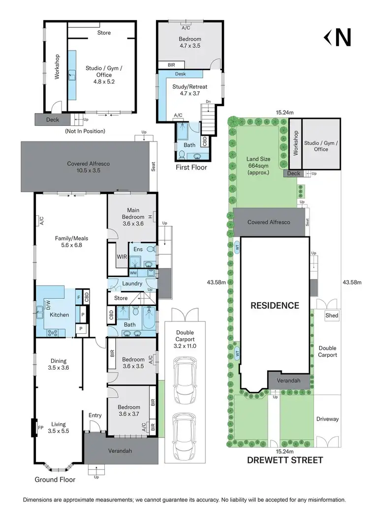 Floorplan of Homely house listing, 23 Drewett Street, Surrey Hills VIC 3127
