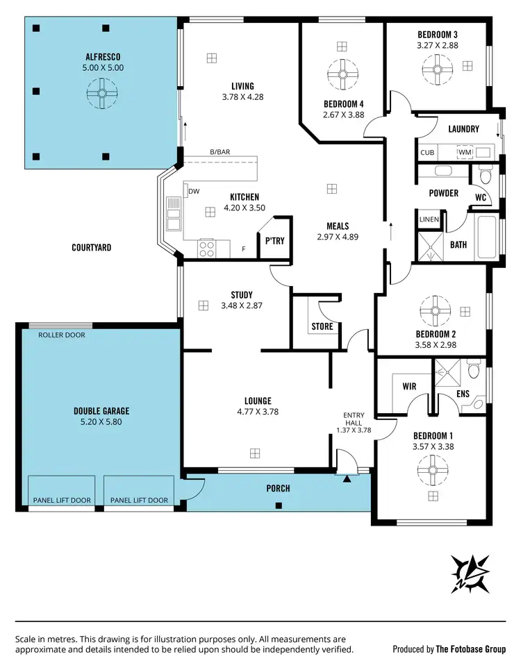 Floorplan of Homely house listing, 59 Chardonnay Boulevard, Reynella SA 5161
