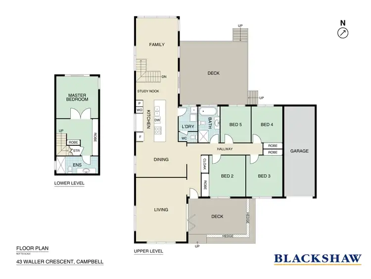 Floorplan of Homely house listing, 43 Waller Crescent, Campbell ACT 2612