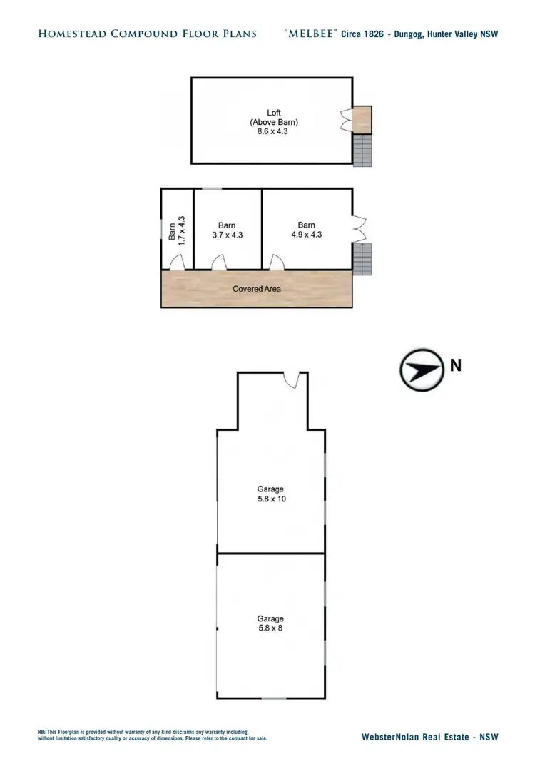 Floorplan of Homely rural property listing, 1 Verge Street, Dungog NSW 2420