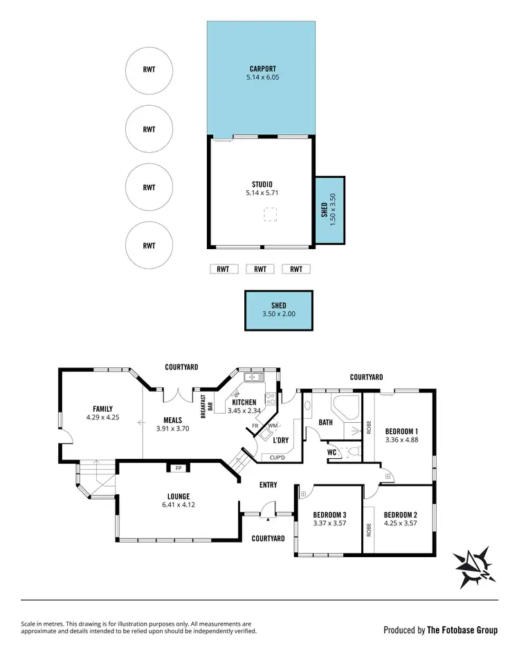 Floorplan of Homely house listing, 15 Radbone Road, Mount George SA 5155