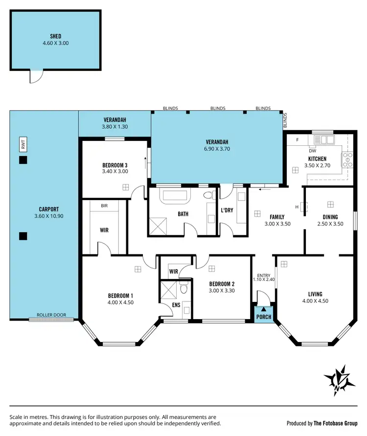 Floorplan of Homely house listing, 7 Beeches Road, Hallett Cove SA 5158