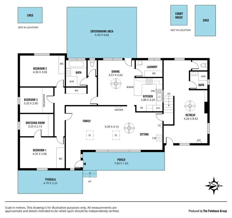 Floorplan of Homely house listing, 10 Light Road, Coromandel Valley SA 5051