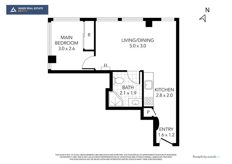 Floorplan of Homely apartment listing, 518/339 Swanston Street, Melbourne VIC 3000