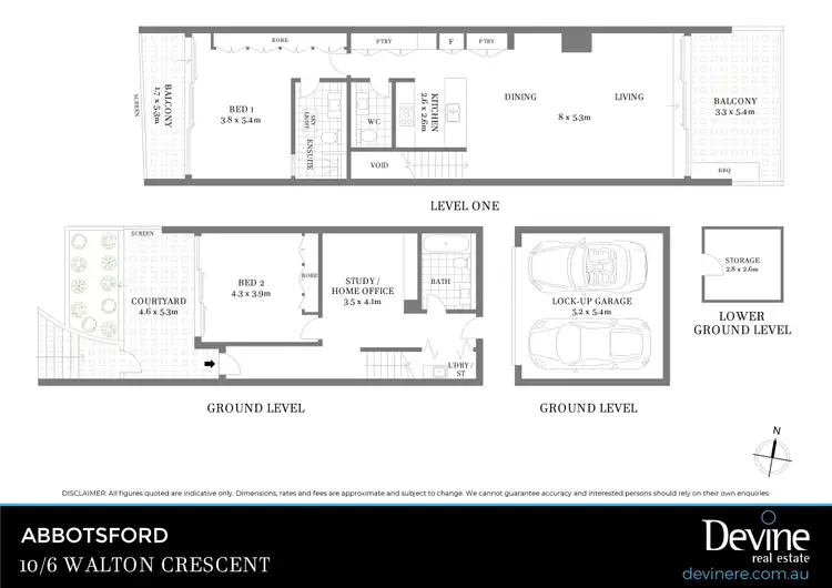 Floorplan of Homely apartment listing, 10/6 Walton Crescent, Abbotsford NSW 2046
