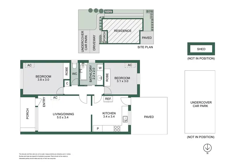 Floorplan of Homely unit listing, 4/42 Collins Street, Mentone VIC 3194