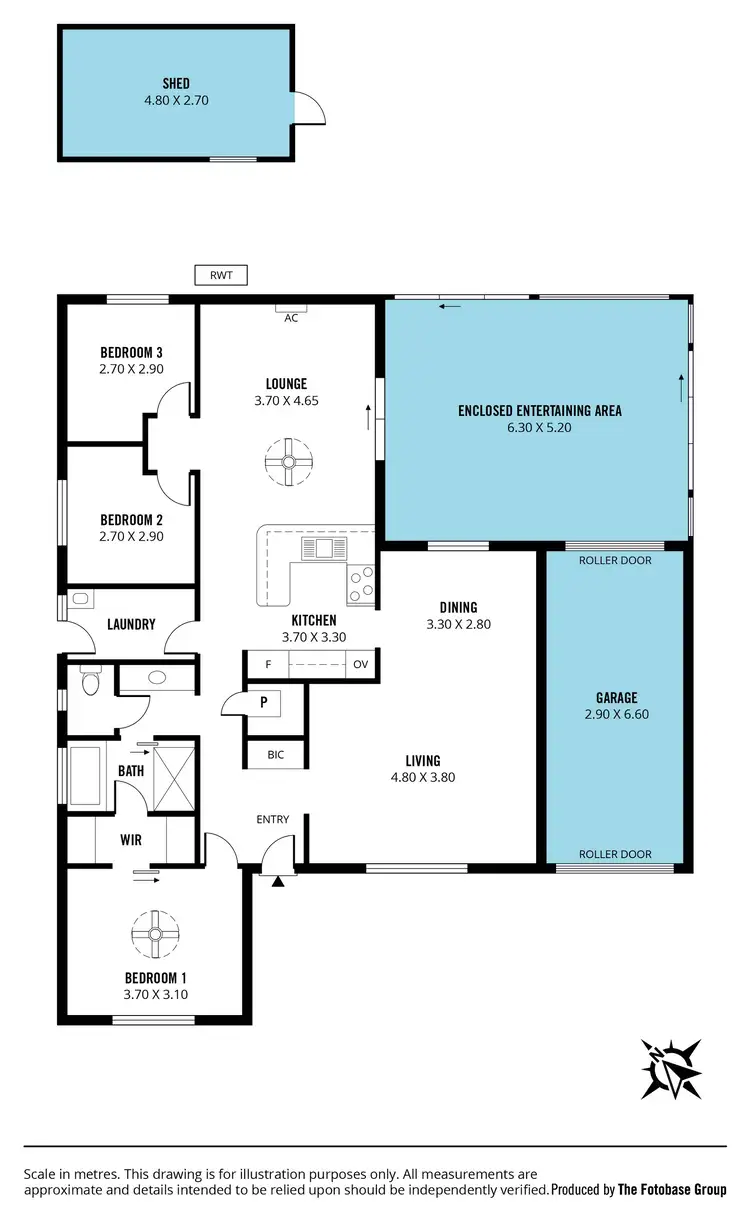 Floorplan of Homely house listing, 3 Hallett Court, Happy Valley SA 5159
