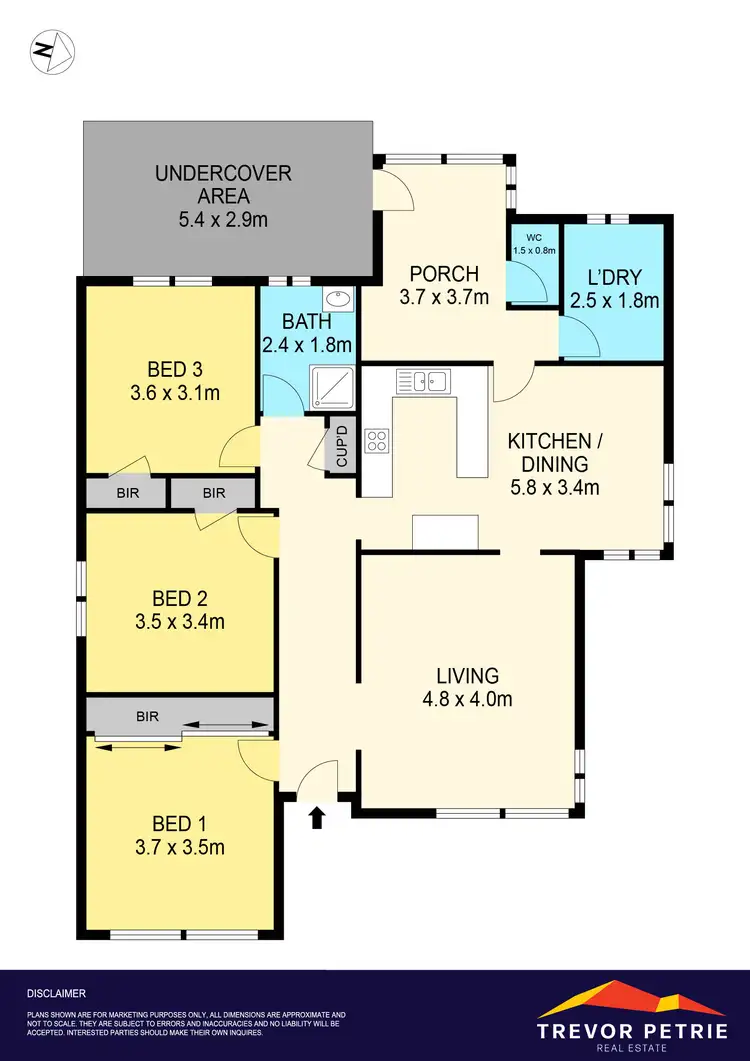 Floorplan of Homely house listing, 50 Rowlands Street, Sebastopol VIC 3356