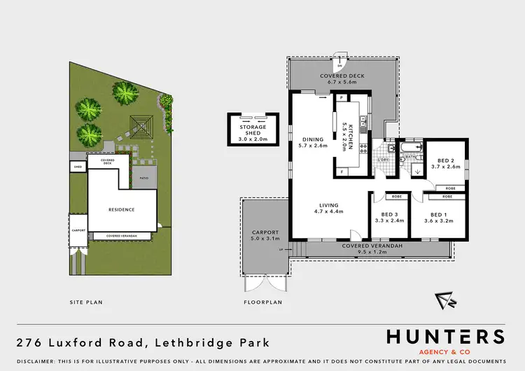Floorplan of Homely house listing, 276 Luxford Road, Lethbridge Park NSW 2770