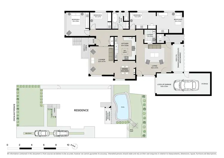 Floorplan of Homely house listing, 48 Bungalow Road, Roselands NSW 2196