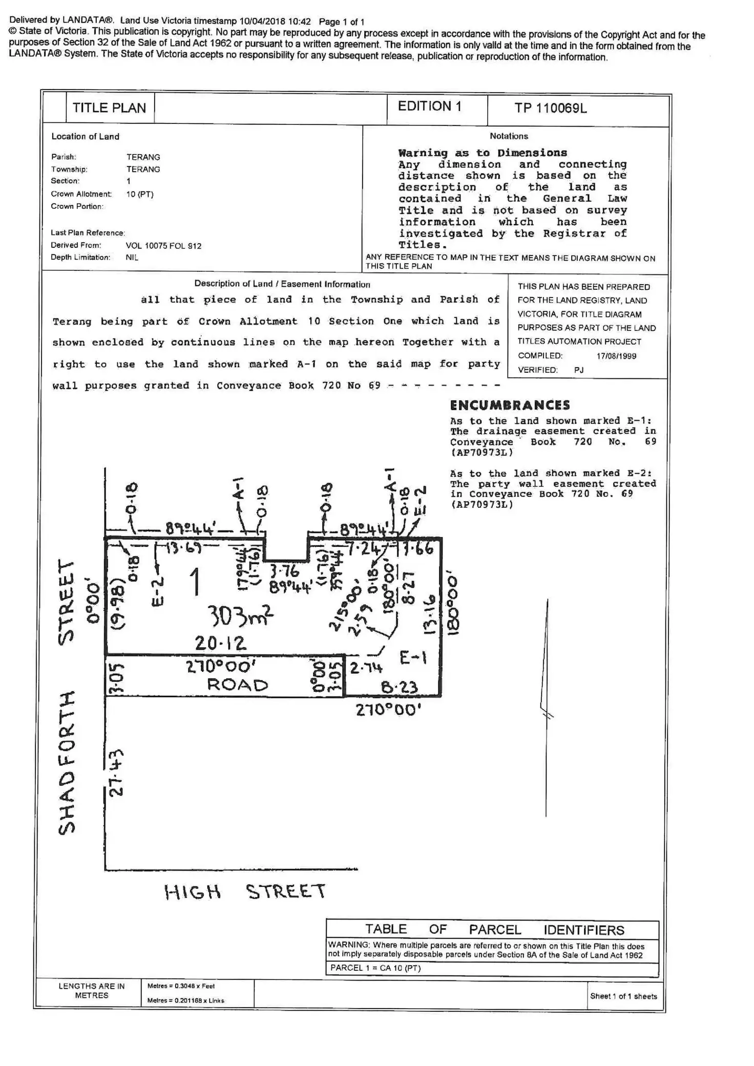 Floorplan of Homely land listing, 2-4 Shadforth Street, Terang VIC 3264