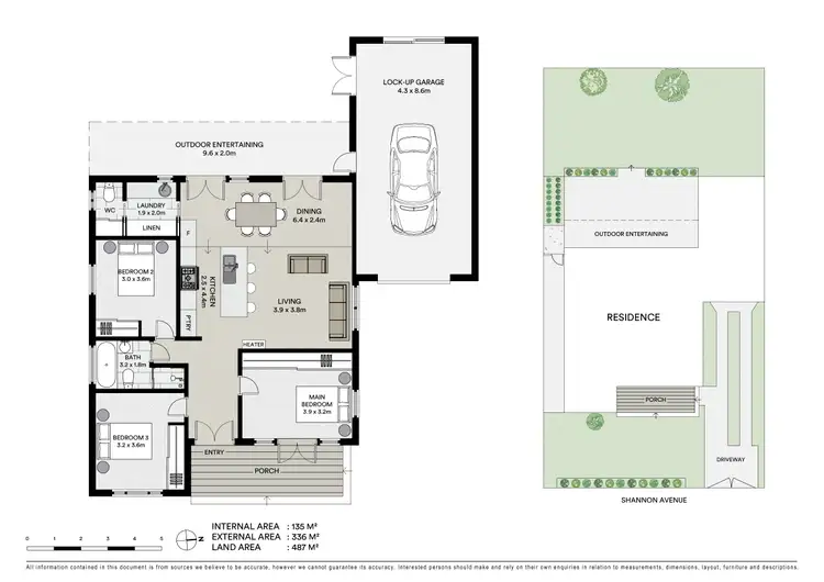 Floorplan of Homely house listing, 47 Shannon Avenue, Manifold Heights VIC 3218