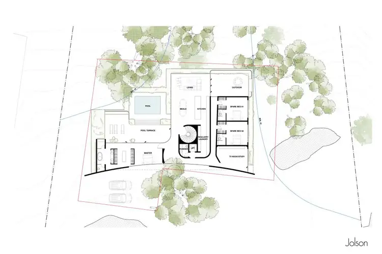 Floorplan of Homely land listing, 24 The Cups Drive, Cape Schanck VIC 3939