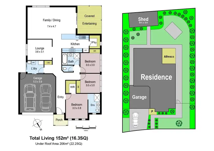 Floorplan of Homely house listing, 11 Sandstock Drive, Warragul VIC 3820