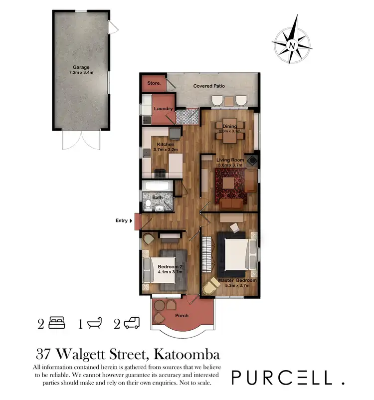 Floorplan of Homely house listing, 37 Walgett Street, Katoomba NSW 2780